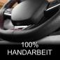 Preview: Xkeribom PU Leder Lenkradbezug zum Schnüren 100% Handwerk und Qualität 37-38cm Perforiert Optik Punkt Model mit Farbauswahl ( XKM LBG 1 )