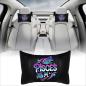 Preview: PISCES - 1 Paar Auto Nackenkissen 20x30cm Nackenpolster mit Druck Astrologie ZODIAC STERNZEICHEN HOROSCOPE