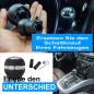 Preview: XKERIBOM Auto Getriebekopf Manueller Schaltknauf mit Adaptern, Universal Leder Aluminium Handball, für die Meisten Kraftfahrzeuge XSKF758