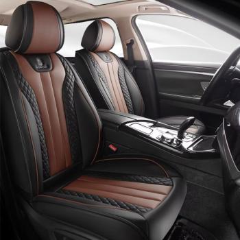 Sportliche 5-Sitzer-Sitzbezüge aus PU-Leder UNIVERSAL KOMFORT (FARBAUSWAHL)