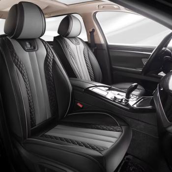 Sportliche 5-Sitzer-Sitzbezüge aus PU-Leder UNIVERSAL KOMFORT (FARBAUSWAHL)