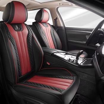 Sportliche 5-Sitzer-Sitzbezüge aus PU-Leder UNIVERSAL KOMFORT (FARBAUSWAHL)