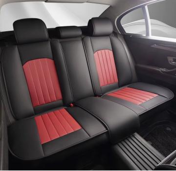 Sportliche 5-Sitzer-Sitzbezüge aus PU-Leder UNIVERSAL KOMFORT (FARBAUSWAHL)
