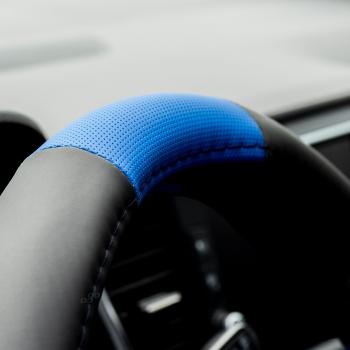 Preview: Xkeribom Lenkradbezug 37-38cm Lenkradschoner Lenkradschutz Aufsteckbare Lenkradabdeckung