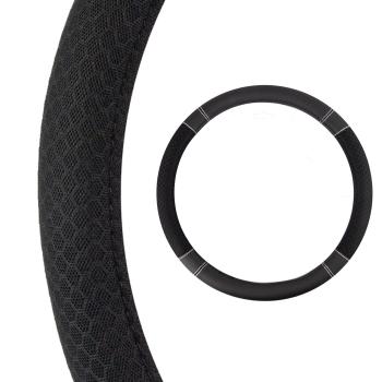 Preview: Xkeribom Lenkradbezug 37-38cm Lenkradschoner Lenkradschutz Aufsteckbare Lenkradabdeckung