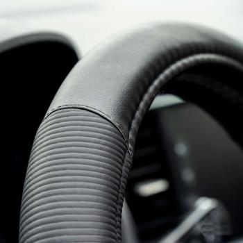 Preview: Xkeribom Lenkradbezug 37-38cm Lenkradschoner Lenkradschutz Aufsteckbare Lenkradabdeckung