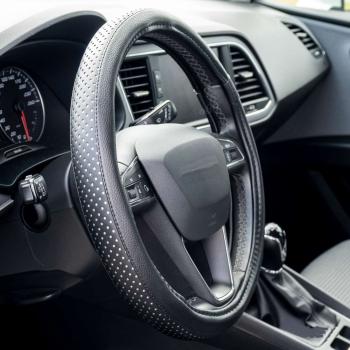 Preview: Xkeribom Lenkradbezug 37-38cm Lenkradschoner Lenkradschutz Aufsteckbare Lenkradabdeckung