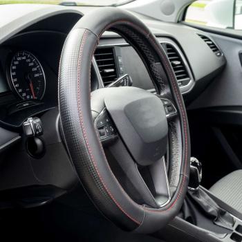 Preview: Xkeribom Lenkradbezug 37-38cm Lenkradschoner Lenkradschutz Aufsteckbare Lenkradabdeckung