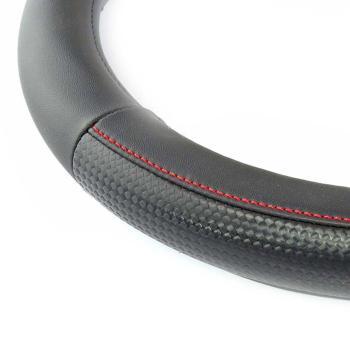 Preview: Xkeribom Lenkradbezug 37-38cm Lenkradschoner Lenkradschutz Aufsteckbare Lenkradabdeckung