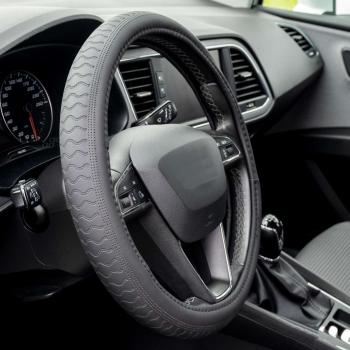 Preview: Xkeribom Lenkradbezug 37-38cm Lenkradschoner Lenkradschutz Aufsteckbare Lenkradabdeckung