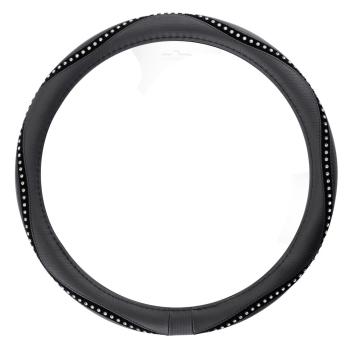 Preview: Xkeribom Lenkradbezug 37-38cm Lenkradschoner Lenkradschutz Aufsteckbare Lenkradabdeckung