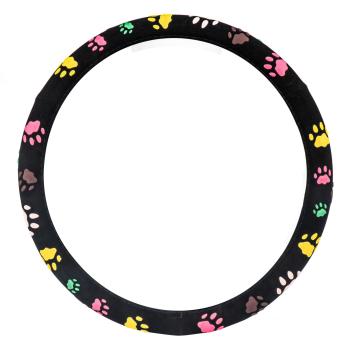 Preview: Xkeribom Lenkradbezug 37-38cm Lenkradschoner Lenkradschutz Aufsteckbare Lenkradabdeckung