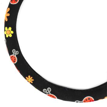 Preview: Xkeribom Lenkradbezug 37-38cm Lenkradschoner Lenkradschutz Aufsteckbare Lenkradabdeckung