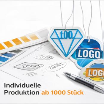 Preview: Individuelle Duftanhänger für Unternehmen – Produktion ab 1000 Stück | Xkeribom Workshop