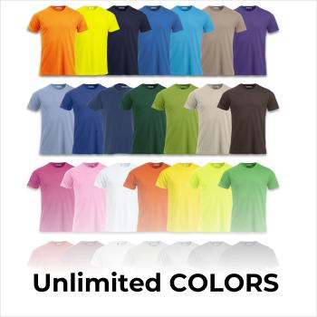 Preview: Personalisiertes T-Shirt, Party-T-Shirt aus Baumwolle, bedruckt mit Ihrem Text, Logo oder Foto – das perfekte ideales Geschenk für Junggesellen- und Junggesellinnenabschiede.