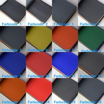 Design Leder Kunstleder 100% Qualität (METERWARE) 10% Elastizität auf Breite Seite - XKM-MATRXPECIAL