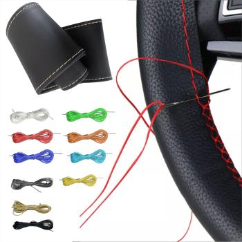 XLBG1 Xkeribom Leder Lenkradbezug zum Schnüren 37-38cm Original Design mit Farbauswahl