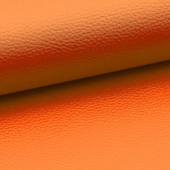 Leder Kunstleder Sofa Sessel Lenkrad Leder (METERWARE) - (Orange)