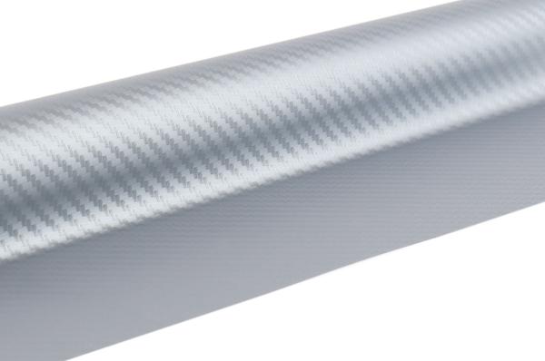Carbonfolie Silber 30cm x 150cm