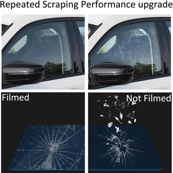 Tönungsfolie DARK Schwarz Black 75x300cm - Tönungsstufe: 5%