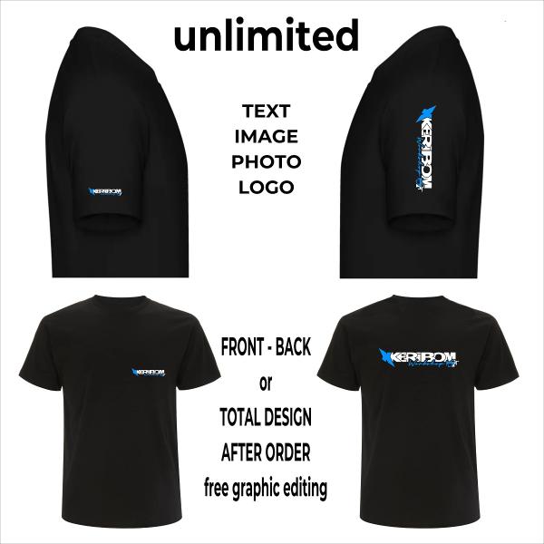 Individuell bedrucktes T-Shirt Personalisiertes T-Shirt mit Wunschdesign - Xkeribom Workshop