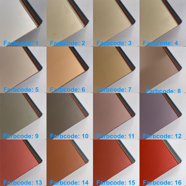1 mm Dickes Leder Kunstleder 100% Qualität (METERWARE) 10% Elastizität auf Breite - XBM-GAZEBO