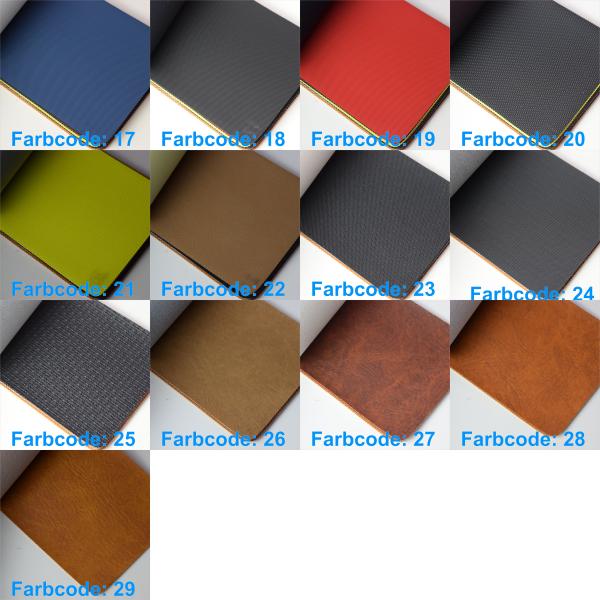 Design Leder Kunstleder 100% Qualität (METERWARE) 10% Elastizität auf Breite Seite - XKM-MATRXPECIAL