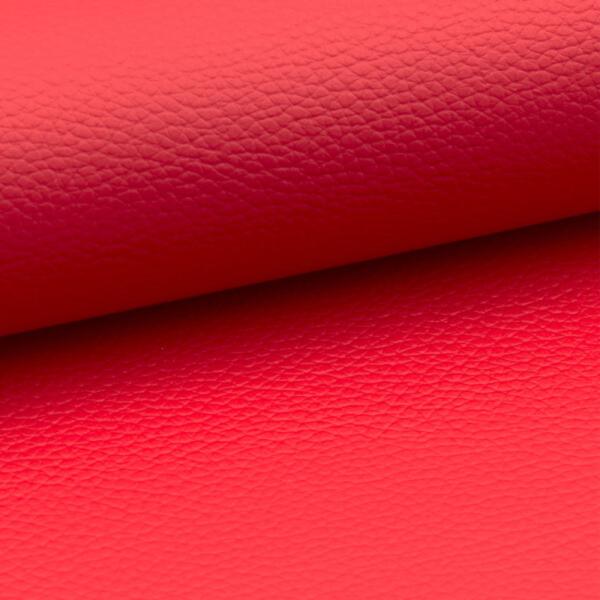 Leder Kunstleder Sofa Sessel Lenkrad Leder (METERWARE) - (Rot)